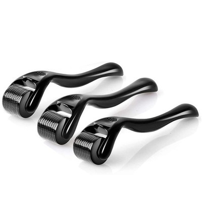 3X Derma Roller 540 Titan Micro Nadel Haut Roller Haar&Hautpflege 0.5/1.0/1.5mm