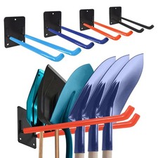 Wall Hook Garage Storage Hook Yard Tool Rack  For Shovels, Rakes, and Spades