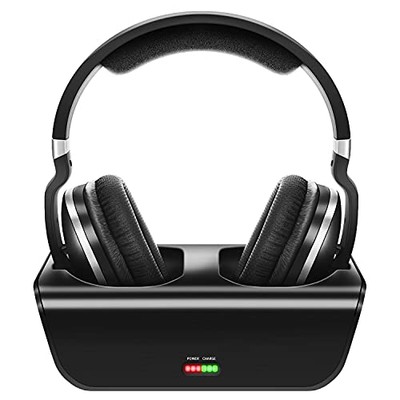 Kabellose Kopfhörer zum TV-Hören, 2,4 GHz Digital Over-Ear Stereo Wireless TV