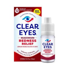 Maximum Redness Relief Eye Drops 0.5 oz by Clear Eyes