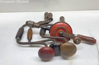 Vintage Hand Drills Lot of 4 1 CRAFTSMAN