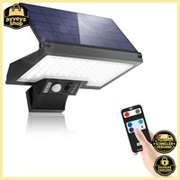 Solarleuchten 108 Leds Mit Bewegungsmelder 4 Modi IP65 Wasserdicht FüR AußEn