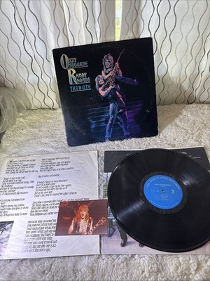 Ozzy Osbourne Randy Rhoads Tribute Double Vinyl 1987 ZX2 40714 ONLY 1 Vinyl
