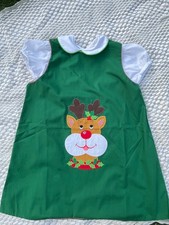 Size 8vintage Girls Christmas Dress and blouse