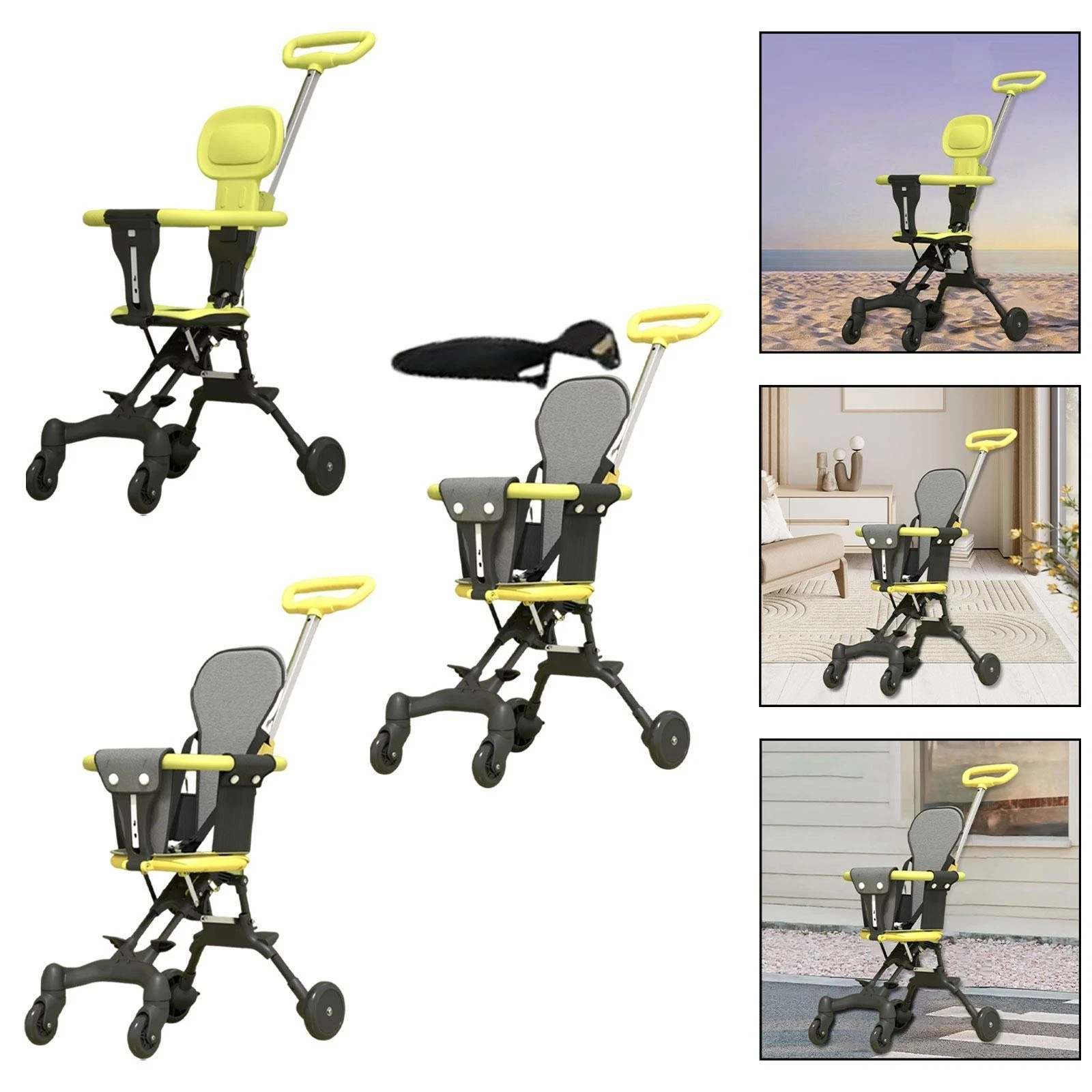 Baby Accessory Gifts Lightweight Multifunction Double Direction Seat Baby