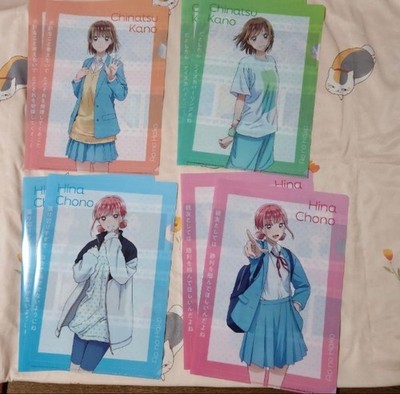 Blue Box Character Clear File Set, 4 Typen mit je 3 Dateien