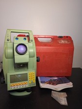 LEICA TCRA1103 Plus 3" ROBOTIC TOTAL STATION W/ CASE ONLY Untested