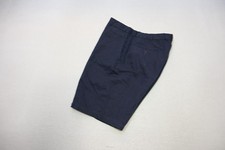 Polo Ralph Lauren Khaki Chino Shorts Linen Silk Cotton 10.5" INS Mens Size 35