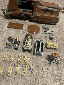 Lego Star Wars Trade Federation MTT (7662) 90% Complete (No Manual/ no Box)