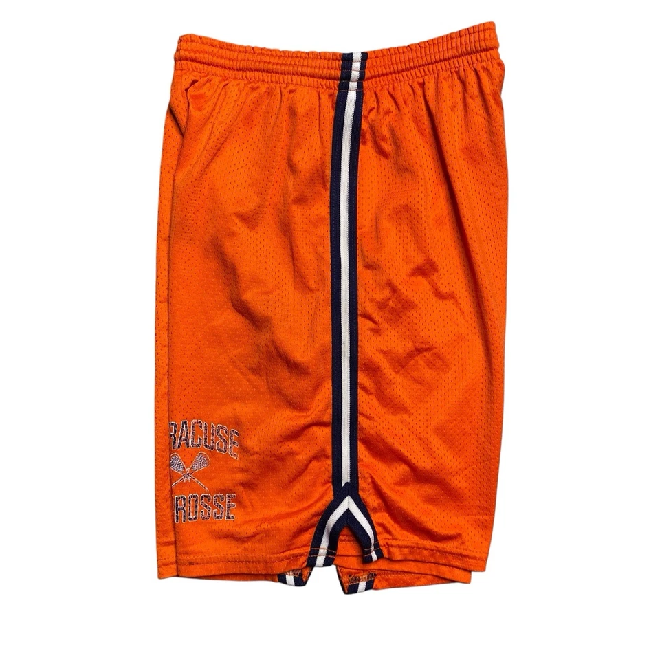 Шорты лакросс Syracuse University M оранжевые винтажные сделано в США обмен хлопка - Изображение 3 из 4