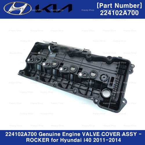 224102A700 Genuine Engine VALVE COVER ASSY - ROCKER for Hyundai i40 2011-2014 - Picture 2 of 2
