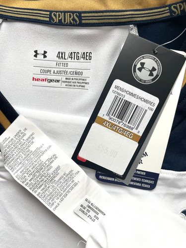 2016/17 Tottenham Spurs Home Jersey #7 SON 4XL Under Armour Cup Version NEW - Picture 4 of 14