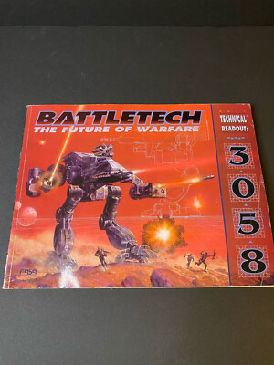 FASA Classic Battletech Technical Readout 3058 #8621