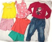 LOTTO BIMBA 3 ANNI MAGLIETTE PANTALONI PANTALONCINI COSTUME SET BAMBINA 36 MESI