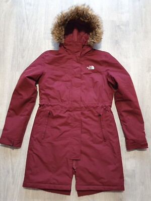 Parka Kunstfell Mantel Rot THE NORTH FACE ZANECK PARKA REGAL RED