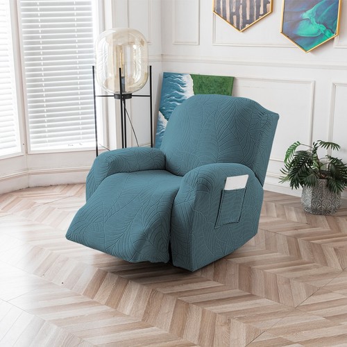 Waterproof Recliner Slipcovers Leaf Jacquard Recliner Chair Covers Stretch - Picture 36 of 47
