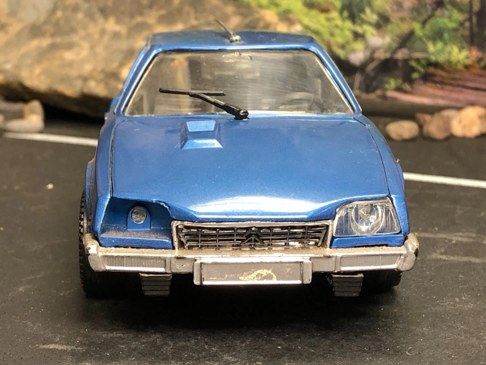 Coche Diecast Imperfecto 1:25 Italia Polistil S 38 Azul CITROEN CX 2200 Sin Caja COMO ESTÁ Foto 4 de 4
