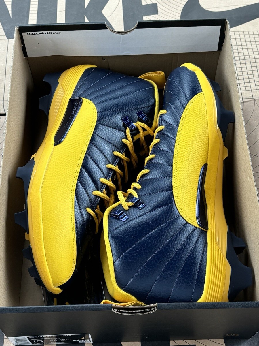 JORDAN 12 Savage 3 UM P University of Michigan Player  display picture 2