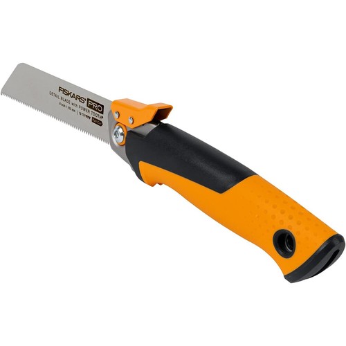 Fiskars Pro PowerTooth Sierra de detalles plegable compacta 15 cm - Imagen 4 de 5