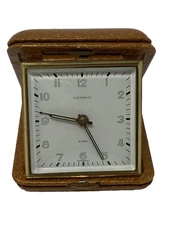 Vintage Everbrite Watch Corp. German Travel Pocket Alarm