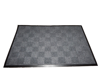 2 pcs 18'' x 30'' Vinyl Floor Mat for Indoor or Outdoor Use, Utility Multi-Purpose