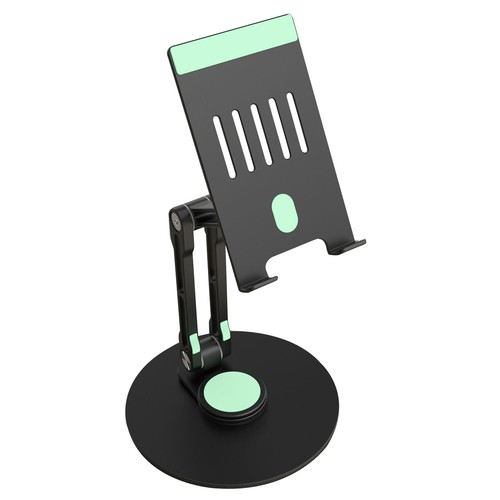 Mechanical 360° Rotation Base Desk Stand Mount Holder for Cell Phone and Tablet - 第 4/11 張圖片