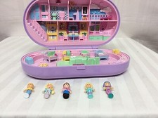 Vintage 1992 Polly Pocket Bluebird Stampin' School Compact Complete Set