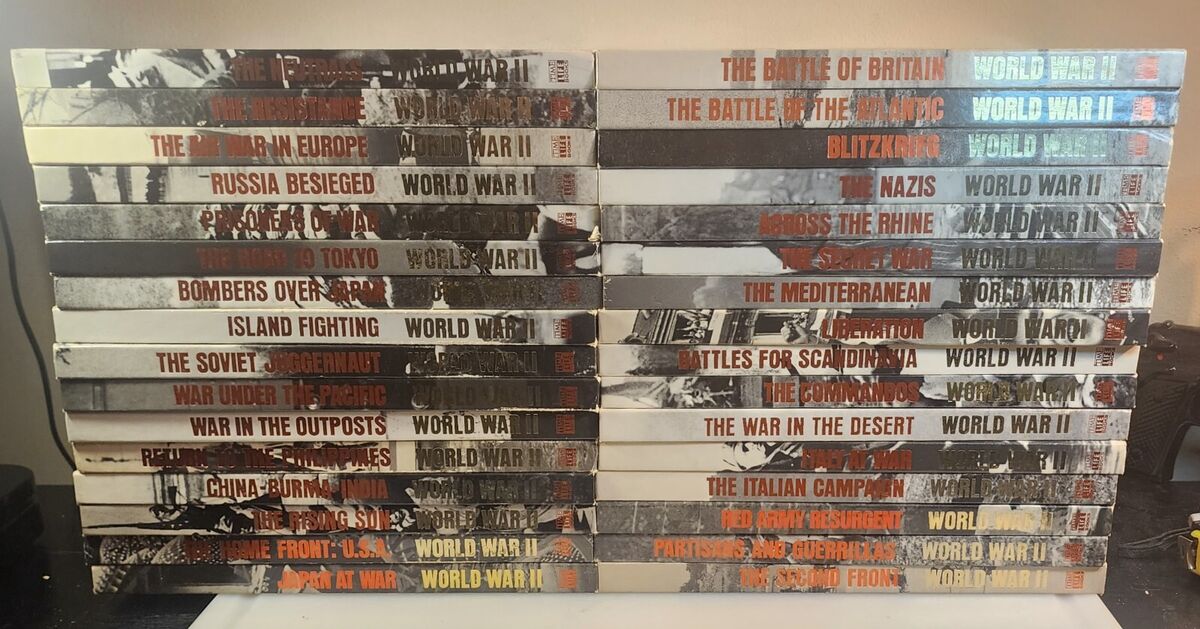 Time Life World War II WW2 32 Book Lot | eBay Time Life World War II WW2 32 Book Lot | eBay
