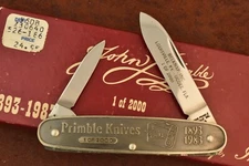 VINTAGE JOHN PRIMBLE BELKNAP INC. 1893-1983 1/2000  METAL PEN KNIFE RARE (23608)