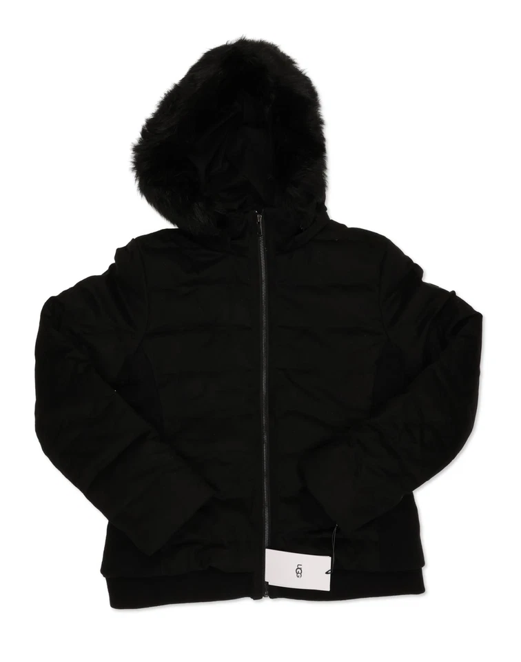 Chaqueta acolchada de lana negra Talia negra talla mediana UGG 257979 para mujer Foto 3 de 4