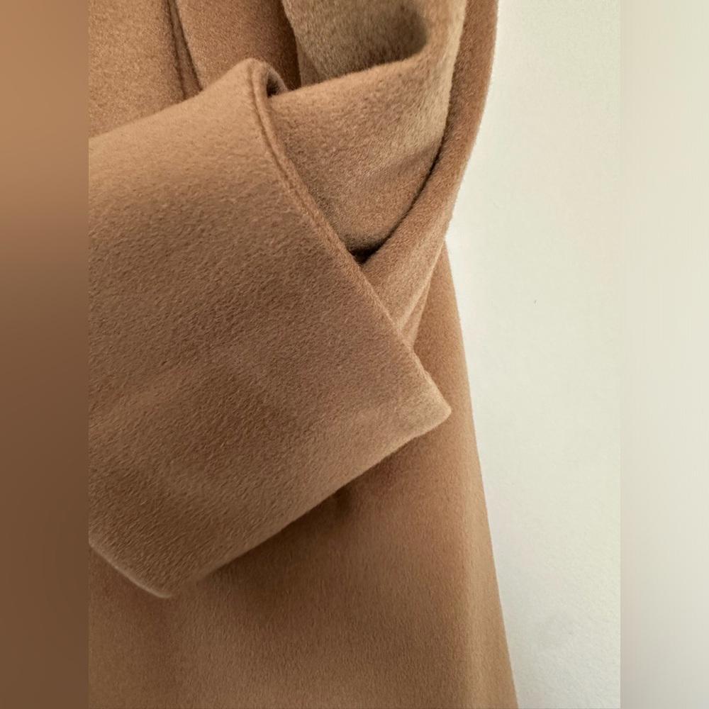 Cinzia Rocca Women's Long Superfine Wool Camel Coat image 4