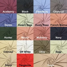 Jersey Model Suave170GSM Brushed Faux Cupro - Knit Fabric, Soft Fabric, Sewing