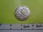 MOURNING CHRIST CHRISTIANITY RELIEF ANTIQUE 999 SILVER COIN RARE BEAUTIFUL ITEM
