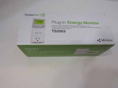 NEW TRICKLESTAR PLUG-IN ENERGY MONITOR TS2003
