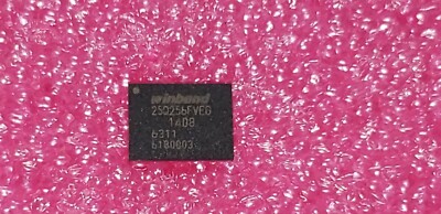 6 Pcs New Winbond PN# W25Q256FVEIG NOR Flash Serial 3V/3.3V 256M-bit 32M x 8 7ns