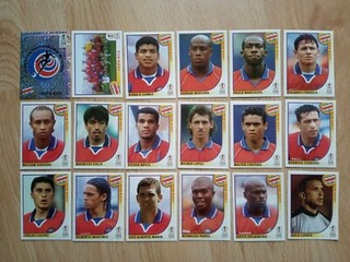 Panini World Cup 2002 WC Japan Korea Costa Rica Complete