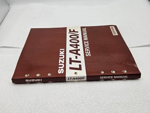 2002 Suzuki LT-A400 A400F Eiger Manual & Bulletin OEM 99500-43040-01E - Read - 第 4/16 張圖片
