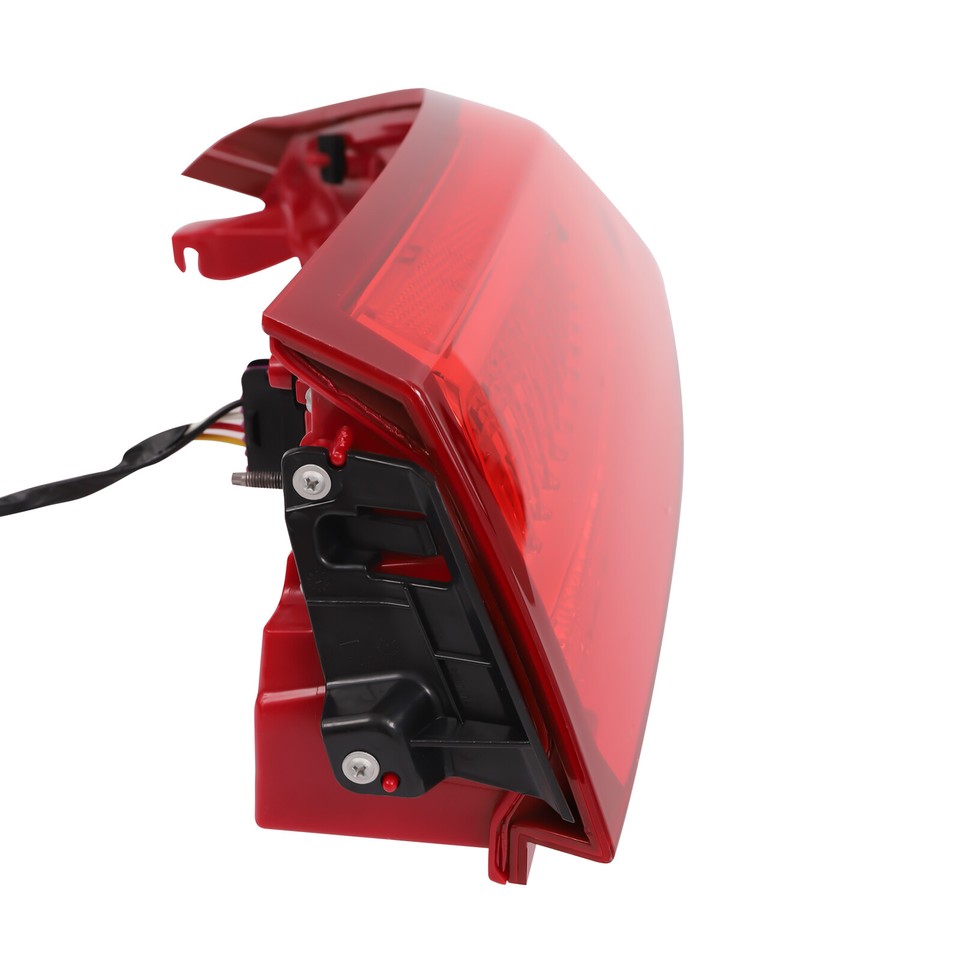 Left&Right Side LED Tail Lights Red Lens Housing Lamp For Cadillac ATS