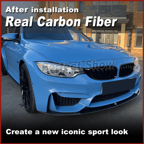 Alerón delantero de carbono espada alerón delantero para BMW F82 F83 M4 F80 M3 2014-19 - Imagen 4 de 10