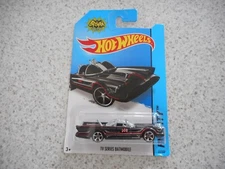 2014 HOT WHEELS DIE CAST HW CITY BATMAN BATMOBILE CLASSIC TV SERIES CAR 65