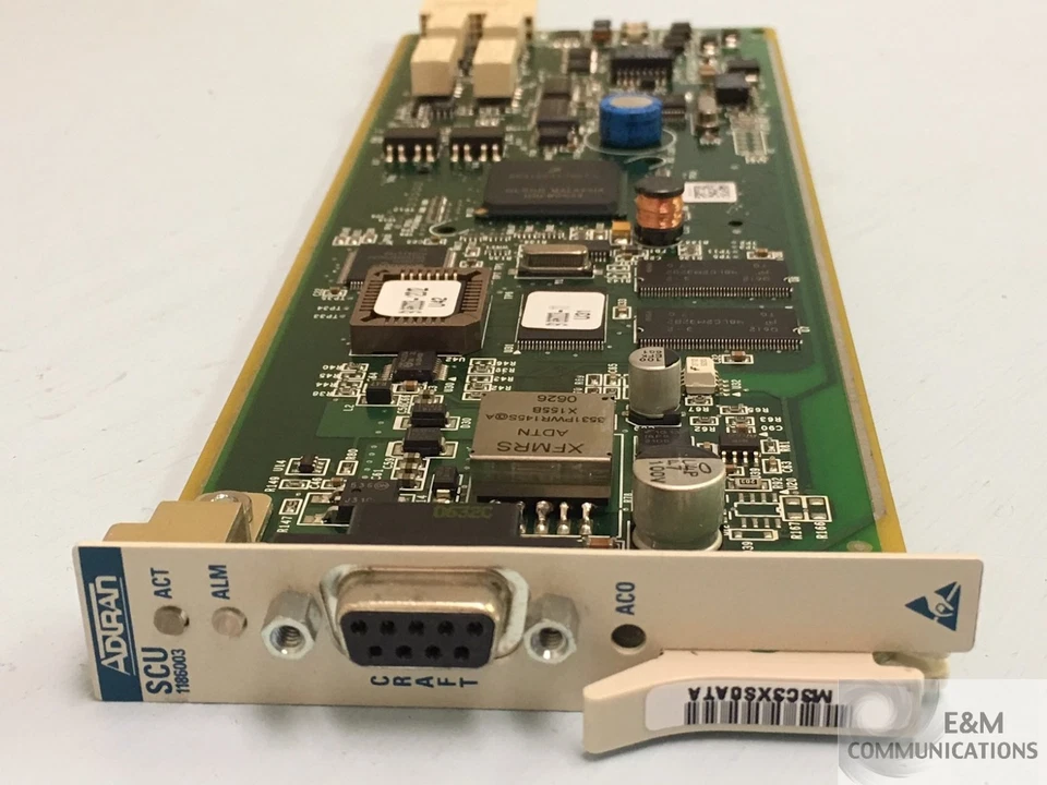 1186003L5 ADTRAN MX2820 SCU SYSTEM CONTROLLER CARD M3C3XS0ATA - Image 2 of 4