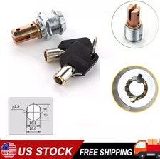 Universal toolbox lock Keys cabinet linkage drawer lock 180 rotation unlocking