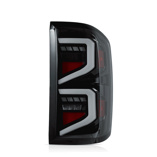 Fits Silverado1500 2500 3500 2014-2018 LED Tail Lights DRL w/Dynamic Left+Right - Picture 3 of 16