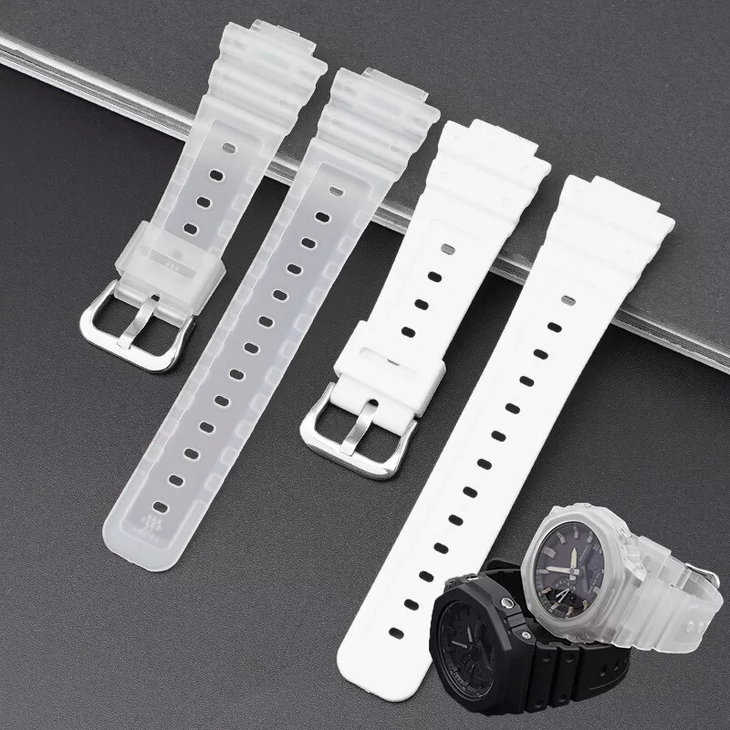 For Casioak GA 2100 DW 5600 Watch Band Sport Bracelet 16mm Rubber