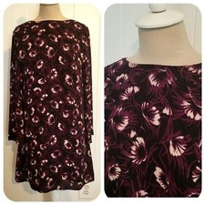Size S Chelsea28 Boho Floral Long Bell Sleeve Dress
