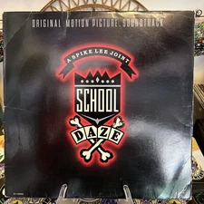 School Daze soundtrack LP Various Artists vinyl 1988 E1-48680 Spike Lee Tested W