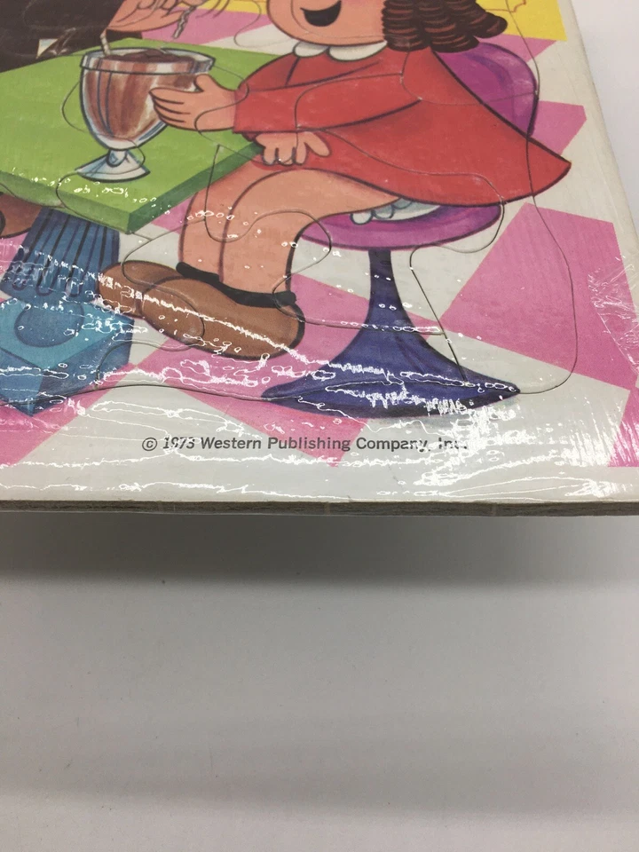 Vintage Little Lulu 1973  Frame Tray Puzzle Western Publishing Co. 10” x 8” HTF - Image 4 of 4