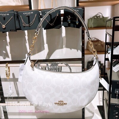 NWT Coach Payton Hobo In Signature Canvas CE619/CE620/CX811 | eBay