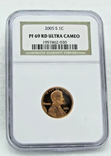 2005 S US 1 Cent NGC PF69RD Ultra Cameo