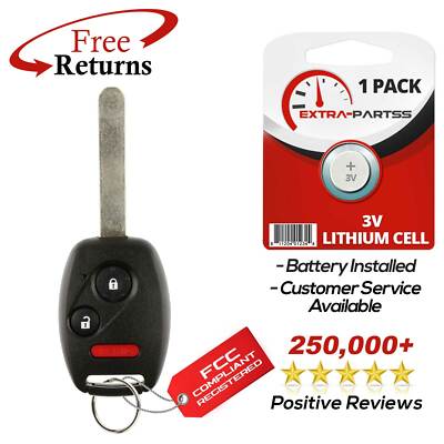 For 2008 2009 2010 2011 2012 2013 Honda Fit Keyless Entry Key Car Fob Remote